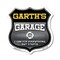 Signmission Garth's Garage I Can Fix Everything But Stupid, 12 Inch X 12 Inch, Aluminum Metal Sign SHI-A-12-490-GARTH - alternate 1