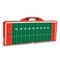 Picnic Time Family Of Brands Louisville Cardinals - Football Field - Picnic Table Portable Folding Table, Red 811-00-100-305-0 - alternate 2