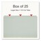 Pendaflex Recycled Colored File Folders, 1/3-Cut Tabs: Assorted, Legal Size, 1" Expansion, Light Green, 25PK 1006934 - alternate 3