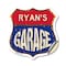 Signmission Ryan's Garage, 12 Inch X 12 Inch, Vinyl Decal SHI-D-12-383-RYAN - alternate 1