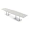 Skutchi Designs Hexagon Conference Table With Power, 48 in W, 168 in L, Ivory HAR-HEX.IR-48X168-DOU-K458-NA - alternate 1