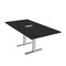 Skutchi Designs 6ft Rectangular Conference Table With Power | Harmony Series | 6 Person Meeting Room Table HAR-REC-36x72-T-U999ST19-ESIL - alternate 1