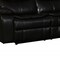 Homeroots Brown Polyester Blend Reclining U Shaped Three Piece Corner Sectional With Console 366309 - alternate 6