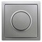 Siemens DELTA style platinum metallic Cover plate for dimmer with rotary knob 68x 68 mm 5TC8912-1 - alternate 1