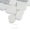 Msi Black And White Pebbles 11.42 In. X 11.42 In. Marble Mesh-Mounted Mosaic Tile, 10PK ZOR-MD-0102 - alternate 9