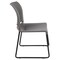 Flash Furniture Gray Plastic Stack Chair, PK5 5-RUT-238A-GY-GG - alternate 10