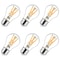 Luxrite A15 Edison LED Bulb, 60W Equivalent, 8.5W, Dimmable, 3500K Natural White, Enclosed Fixture, 6PK LR21692 - alternate 1