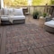 Homeroots 9' X 12' Red and Dark Blue Floral Washable Non Skid Indoor Outdoor Area Rug 564372 - alternate 9