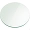 Fab Glass And Mirror 44in Round 1/4in in Thick Tempered Flat Edge Polished Glass Table Top, Clear, Wall Mirror 44RT6THFLTE - alternate 1