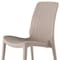 Homeroots Set of Four Taupe Heavy Duty Plastic Outdoor Stacking Dining Chairs, 4PK 565253 - alternate 7