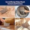 Kings County Set of 2 Natural Straw Whisk Small Hand Broom with Ergonomic Shape for Multi-Surface Cleaning GW45A03-13-2 - alternate 6