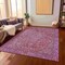 Homeroots 8' X 10' Pink And Lavender Medallion Washable Indoor Outdoor Area Rug 616289 - alternate 9