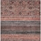 Homeroots 9' X 12' Rust Gray And Salmon Medallion Washable Indoor Outdoor Area Rug 615912 - alternate 9