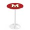 Holland Bar Stool Co 42" Chrome Maryland Pub Table, 36" dia. Top L214C4236Mrylnd - alternate 1