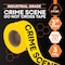 Xpose Safety Crime Scene Do Not Cross Tape Roll, 3 Mil, 3 Inch Wide x 1000 Feet, Yellow w/Black Letters, 256PK PCST-3M-HP256-X - alternate 7
