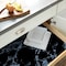 Con-Tact Brand Creative Covering Shelf and Drawer Liner, 18 in L, 9 ft W, PVC Vinyl, Black 09F-C9843-12 - alternate 2