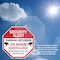 Signmission Security Alert Parking Lot Under 24, 6 Inch X 6 Inch, Plastic Sign OC-P-6-116 - alternate 7