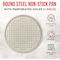 Bakken- Swiss BAKKEN Pizza Pan, Round Perforated, Nonstick Marble Coating, Dishwasher Safe, White BAKPIZWHT56 - alternate 7
