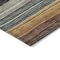 Homeroots 5' X 8' Beige Gold And Brown Striped Washable Indoor Outdoor Area Rug 618251 - alternate 9
