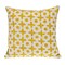 Homeroots 18" Yellow and White Geometric Cotton Throw Pillow 529272 - alternate 7