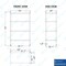 Amgood 4 Tier Galvanized Steel Dry Storage Unit. 24 in. x 43 in. x 72 in. 4GS-2443-Z - alternate 7