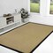 Jonathan Y Camden Farmhouse Cottage Border Jute Natural/Black 8 ft. x 10 ft. Area Rug KTN100F-8 - alternate 8