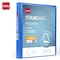 Deli Std Duty View Binder 0.5in, Letter, D-Ring, PVC-Free, Light Blue, 12PK CF566-LB - alternate 1