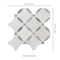 Msi Bianco Dolomite Lola Sample Polished Marble Mosaic Floor And Wall Tile ZOR-MD-0576-SAM - alternate 15