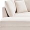 Homeroots 79" Beige Fabric Modular Sleeper Sofa With Ottoman 568299 - alternate 7