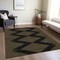 Homeroots 3' X 5' Black And Beige Geometric Washable Indoor Outdoor Area Rug 598722 - alternate 9
