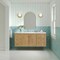 James Martin Vanities Laurent 60 in. Single Vanity, Light Natural Oak, w/ 3 CM White Zeus Quartz Top 545-V60S-LNO-3WZ - alternate 5