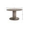 Homeroots 47" Gray Wood Pedestal Base Round Top Dining Table 631270 - alternate 5