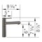 Blanco Alta II Bar 1.5 GPM, Satin Dark Steel 527572 - alternate 4