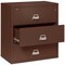 Fireking 3 Drawer, 1 Hr Fire & Impact Rated, 38" Wide Lateral Brown 3-3822-CBR - alternate 4