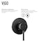 Vigo Olus Single Handle Wall Mount Bathroom Faucet in Matte Black VG05001MB - alternate 7
