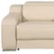 Homeroots 89in Beige and Silver Italian Leather Power Reclining Loveseat With Storage 633757 - alternate 10