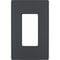 Legrand radiant Switch Wallplate, 4.94 in L, 3.15 in W, 1 -Gang, Polycarbonate, Graphite, Smooth RWP26GCC6 - alternate 1