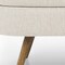 Homeroots 44" Beige and Brown Linen Upholstered Storage Bench with Flip Top 555443 - alternate 13