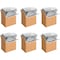 Yssoa Insulated Shipping Boxes with Aluminum Foil Liner, 6inx5inx9in OPFOAMCARTONSX6BAG - alternate 1