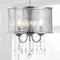 Jonathan Y Avah 13" Metal/Crystal Adjustable LED Drop Chandelier, Chrome JYL7465A - alternate 14