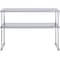 Amgood 12 in. x 48 in.  Stainless Steel Double Deck Over Shelf AMG DOS-1248 - alternate 7