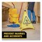 Rubbermaid Commercial Multilingual Pop-Up Wet Floor Safety Cone, 21 x 21 x 30, Yellow FG9S0100YEL - alternate 13