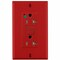 Leviton SmartlockPro GFCI 20A HG/TR/PI Red GFTR2-HFR - alternate 1