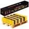 Xpose Safety Retractable Cone Bar Black/Yellow, 53in to 84in Length, 360PK CBY53/84-HP360-X - alternate 1