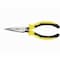 Klein Tools 6 5/8 in J203 Needle Nose Plier, Side Cutter Plastic Dipped Handle J203-6 - alternate 1