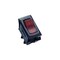 Gb GSW Rocker Switch 8/16 A 125/250V SPST 0.55 x 1.12 in Panel Cutout Nylon Housing Material Black GSW-42 - alternate 3