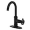 Kingston Brass Single-Handle Bar Faucet with Knurled Handle, Matte Black KSD8500RKX - alternate 1