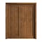 Sartodoors Sliding French Double Pocket Doors 84 x 96 inches, Ego 5006 Cognac Oak Veneer, Kit Rail Hardware ,  EGO5006DP-DKO-8496 - alternate 1
