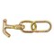 Mytee Products (2 Pack) Mini T-J hook with Oblong Link, 4,700 lbs WLL, G70, 2PK MTJHookx2 - alternate 5