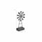 Homeroots 21" Gray Metal Windmill Hand Painted Sculpture 483250 - alternate 7
